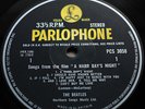 BEATLES A HARD DAYS NIGHT  UK Y&B EX STEREO TOP AUDIO 1st Press   
