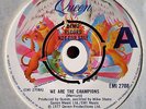 Queen - We are The Champions / We Will Rock You - EMI 2708 DEMO - 7