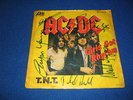 AC/DC - ORIGINAL SIGNED - Vinyl 7 inch - incl. Bon Scott 