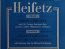 Heifetz: Sibelius Violin Concerto + Chausson - RCA LCT 1113 (1S/1S, lovely copy)