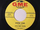 LITTLE MARY STATEN: Steppin' Stone / Helpless Girl 45 rare Soul