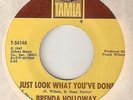 MOTOWN BRENDA HOLLOWAY Just Look What Youve Done  TAMLA  NORTHERN SOUL 45