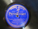 NEWPORT SOCIETY Orchestra - Feather Your Nest / Darling  PARAMOUNT 20032 - 78rpm