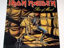 Iron Maiden Piece Of Mind 1st Press 1983 Original Vinyl Record Gatefold LP Greek