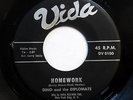 DINO & DIPLOMATS 45 Homework / Hush-a-bye VIDA Doowop w4255