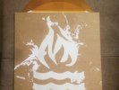 HOT WATER MUSIC till the wheels fall off LP #'d SCREEN PRINTED COVER rare punk