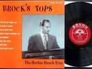 THE HERBIE BROCK TRIO BROCK's TOPS LP US 1956 SAVOY