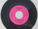 Scarce Texas Funk 45 Soul Patrol On Zuma Peter Pan / Don't Knock the Cop