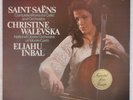 SAINT-SAENS: Cello Works WALEVSKA Inbal PHILIPS 6500 459 Philips NM lp
