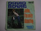 David Bowie rare Dutch 7 inch single John I'm only dancing Hang on to yourself