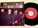 French P/S EP 45 BEATLES Yellow Submarine Eleanor Rigby+2 ODEON VG++/EX