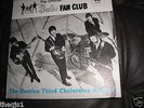 THE BEATLES 1965 UK FANCLUB CHRISTMAS FLEXI BEATLES THIRD CHRISTMAS RECORD EX