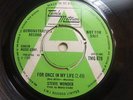 Stevie Wonder – For Once In My Life 1968 Demo 7” Tamla-Motown TMG 679