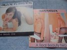 IRON MAIDEN  A REAL BEAUTY VOL 1 + 2 LP SEXY COVER NUDE COLLECTIBLE