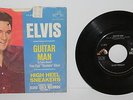 RCA ELVIS PRESLEY Guitar Man/ HiGH Heel Sneakers 45 Record & Picture Sleeve NICE