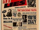 GUNS N' ROSES G N' R Lies/Live Like a Suicide vinyl LP Geffen Uzi GHS-24198 EX