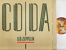 LED ZEPPELIN coda A0051 A2/B uk swan song 1982 with inner LP PS EX/EX