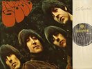 THE BEATLES rubber soul PMC 1267 -4/-4 y&b mono uk parlophone 1965 LP PS VG/EX