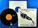 ALBERT AYLER TRIO SPIRITUAL UNITY ESP1002 LP Cu1493