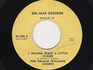 STARDAY Custom C&W Gospel DELMAR WILLIAMS SINGERS I Wanna Walk Closer M- HEAR