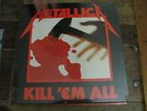 Metallica Kill 'em All High Quality 180 Gram Vinyl LP Blackened