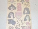 KISS ALIVE II 1977 ORIGINAL TATTOO SHEET INSERT FOR LP ALBUM NBLP 7076 VERY RARE