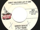 Northern Soul Sweet 45 HARVEY SCALES 