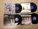 FOUR Rolling Stones Vinyl LPs-Get Yer Ya, Rolling Stones, Got Live, Satanic Maj