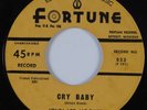 Blues 45 JOHN LEE HOOKER Cry Baby FORTUNE HEAR