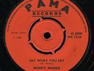 Monty Morris - Say What You Say UK Pama 7