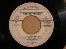 RARE Elvis Presley MYSTERY TRAIN 45rpm RCA White Label Promo Record Prevue HEAR