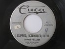 LONNIE WALKER I Slipped I Stumbled Let's Talk Cuca Rockabilly Teen 45 HEAR