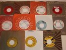 11x Carl Perkins 45:Blue Suede Shoes/Honey Don't,Pink Pedal Pushers,Restless