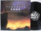VANGELIS 1492 CONQUEST OF PARADISE 1992 LP PICTURE W/INSERT NM-   NM Promo
