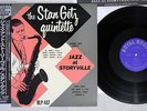 STAN GETZ JAZZ AT STORYVILLE ROYAL ROOST RLP 407 Japanese Pressing OBI Vinyl LP