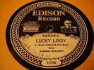EDISON 52029 VERNON DALHART Lindbergh / Lucky Lindy EE-