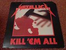 METALLICA - Kill Em All LP Vinyl - Megaforce - 1983 - 2nd Label