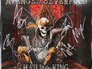 AVENGED SEVENFOLD Hail to the King AUTOGRAPHED (Vinyl, 2 Discs, Warner Bros.)