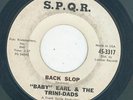 Northern / R&B Instro - Baby Earl & The Trini-dads - Back Slop - S.P.Q.R.