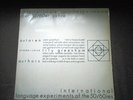 LILY GREENHAM CONCRETE POETRY VINYL LP SPOKEN WORD JAZZ FROM 1970 RARE