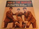 THE BEATLES FOUR BY THE BEATLES RARE CAPITOL EP EAP-1-2121 ROLL OVER BEETHOVEN+3