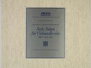 PIERRE FOURNIER BACH SUITES FOR CELLO SOLO ARCHIV ED.1 3LP SAPM 198356-58 AS NEW