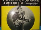 JOHNNY CASH • I WALK THE LINE • 1958 EP SUN 113 Prison Blues/ Old 97/Doin Time