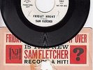 Sam Fletcher 45 Friday Night/I'd Think It Over TOLLIE EX northern soul DJ pic sl