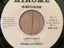 HIRAM AND DIRECT modern soul 45 Love Flight / Turn It Around   Hirome