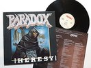 PARADOX - Heresy LP 1990 - 1. PRESS violent force artillery
