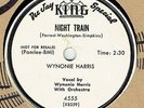 RHYTHM 'N BLUES 78 : WYNONIE HARRIS ON KING WHITE LABEL DJ SPECIAL RECORD 4555