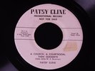 Patsy Cline-A Church, A Courtroom Then Goodbye-Unknown 1955 Private PROMO 45