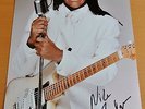 NILE RODGERS GENUINE HAND SIGNED AUTOGRAPH 12X8 PHOTO CHIC LE FREAK & COA