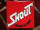 Shout - Finger on the Trigger vinyl - Private Metal LP - Kingdom Come - RARE